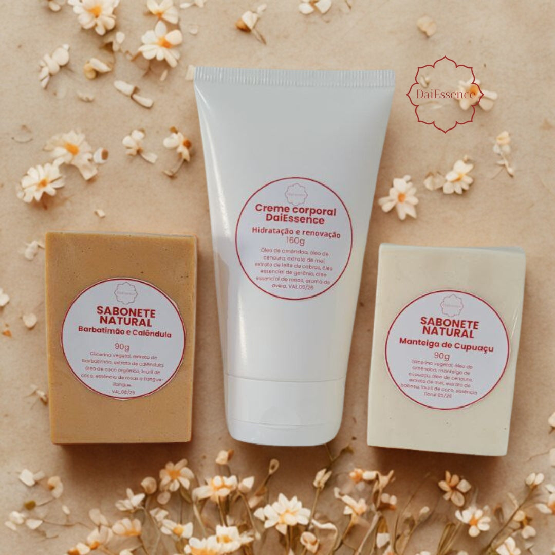 Kit Hidratação e Renovação – Peles Secas e Sensíveis (Rosácea e Inflamações)