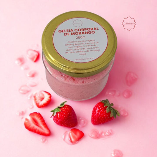 Geleia Corporal de Morango